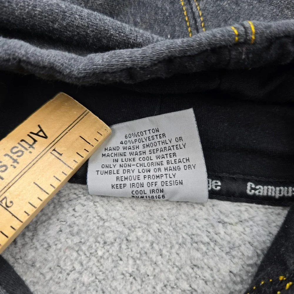 Mizzou Missouri‎ Tigers Heavyweight Hoodie Sweatshirt Mens XL Gray NCAA College